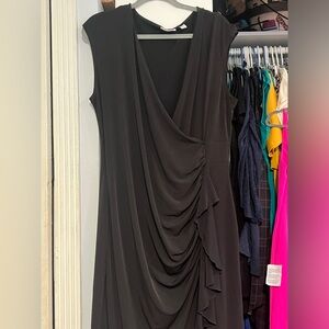 Black stretchy v-neck New York and Co. Wrap Cocktail dress XXL Bundle Deal 3/$20